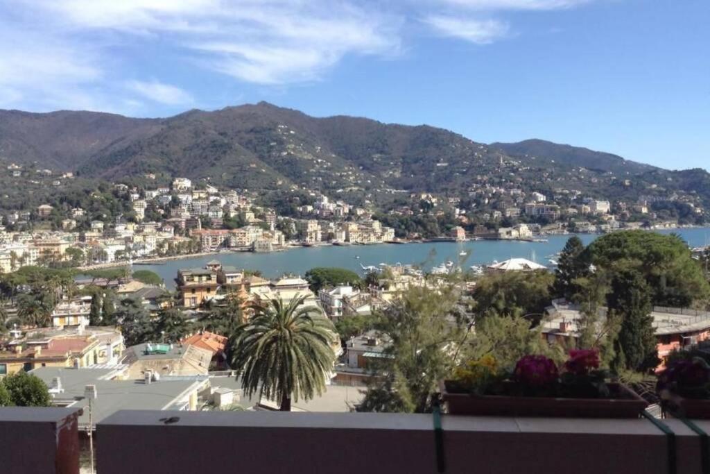Portofino Appartamento Vista Mare Con Piscina Rapallo Buitenkant foto