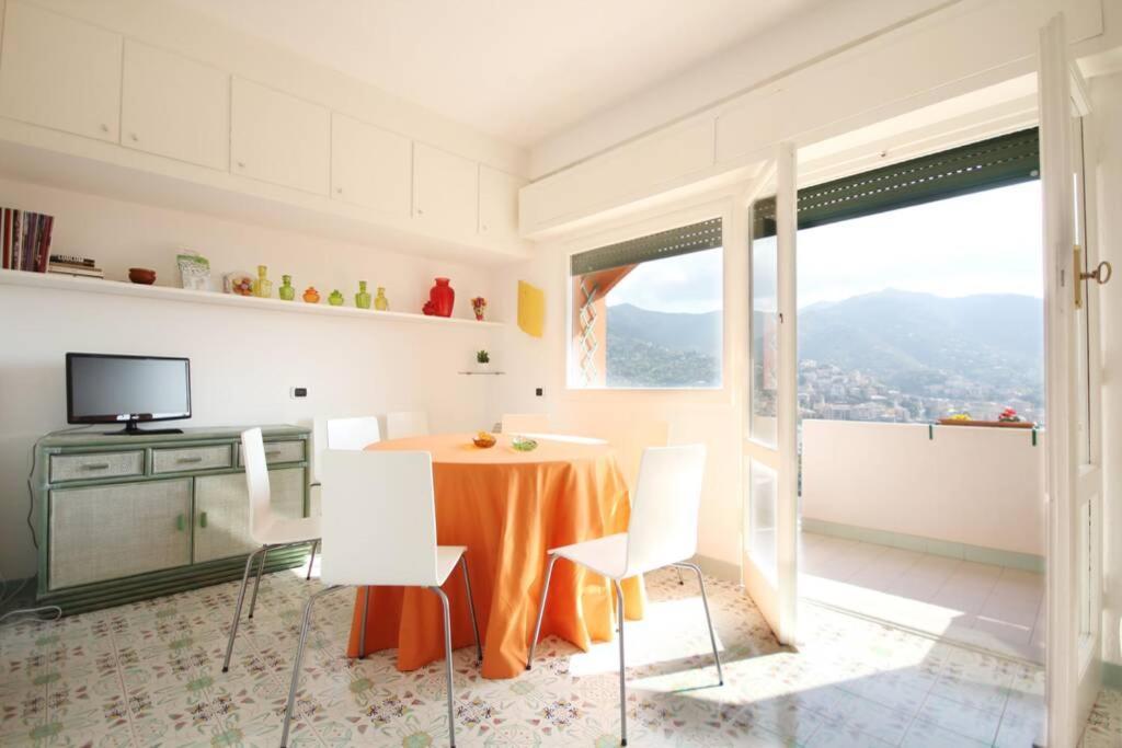 Portofino Appartamento Vista Mare Con Piscina Rapallo Buitenkant foto
