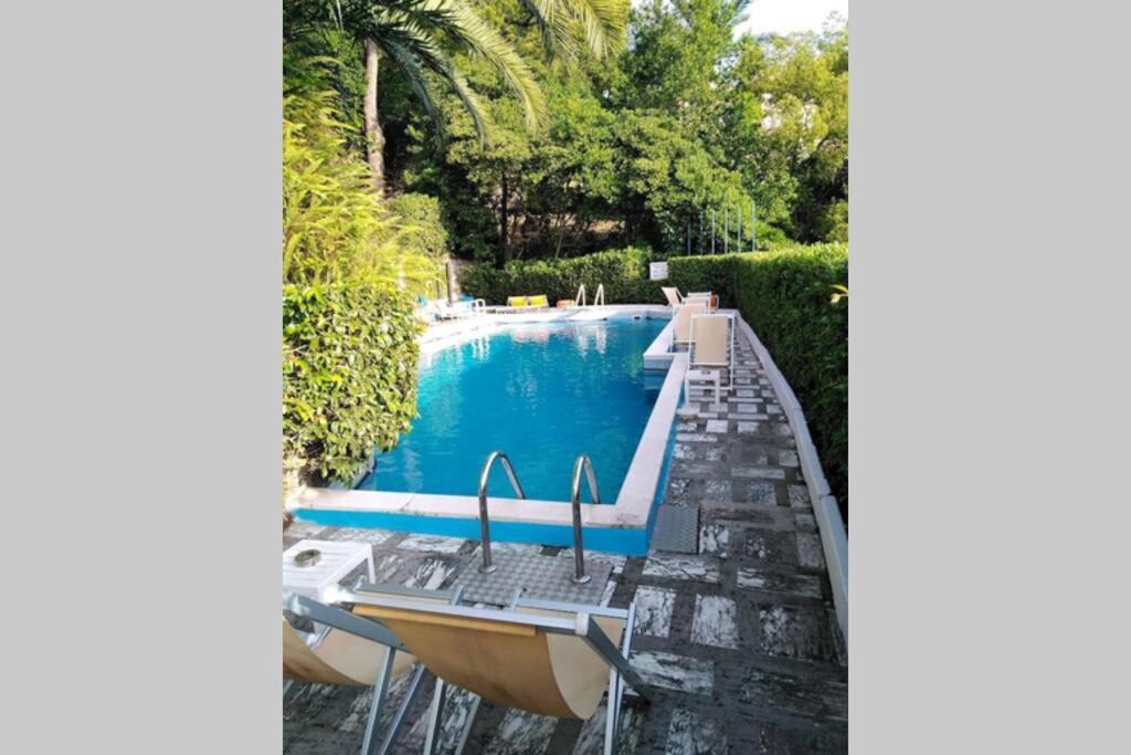 Portofino Appartamento Vista Mare Con Piscina Rapallo Buitenkant foto
