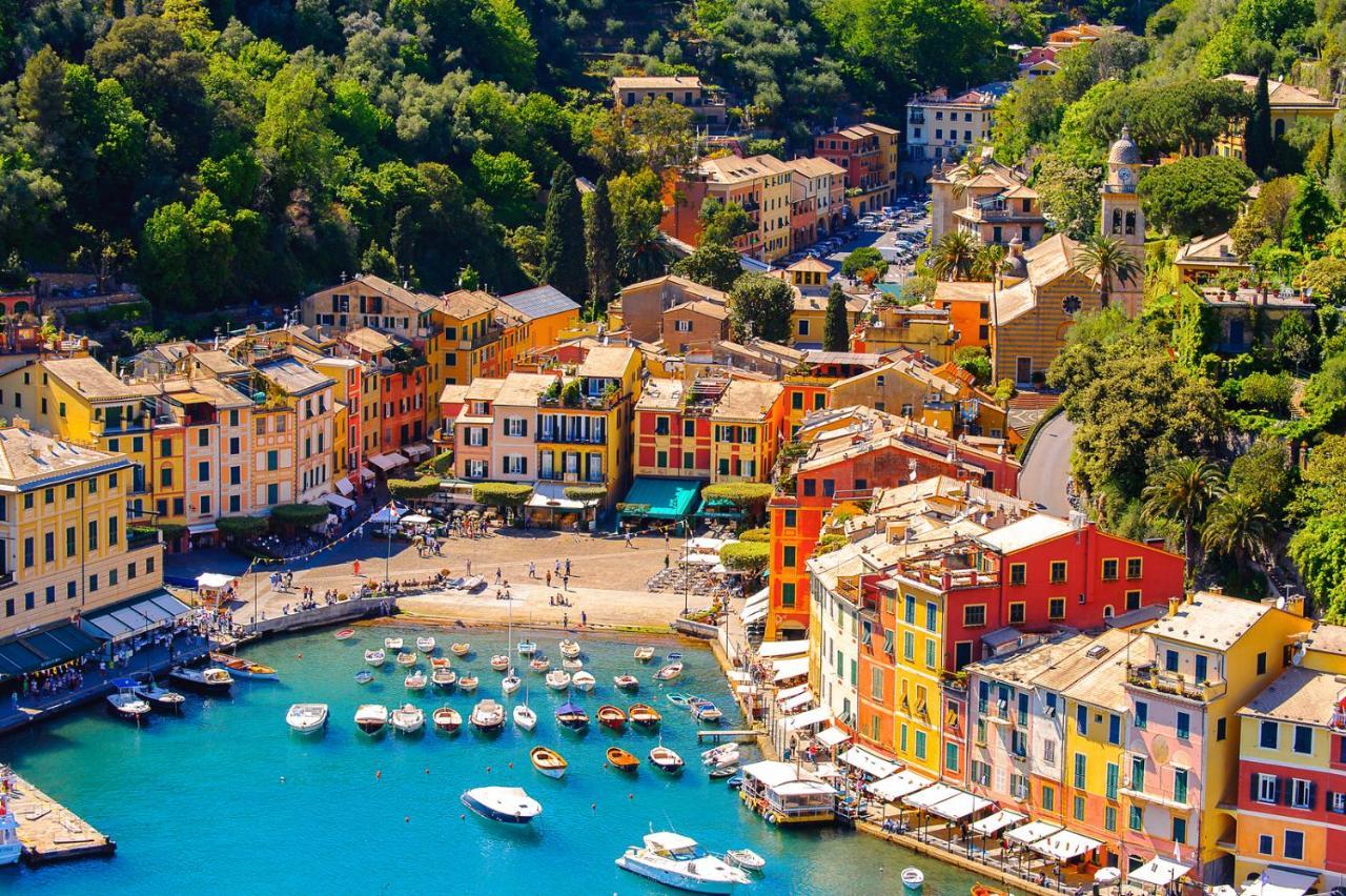 Portofino Appartamento Vista Mare Con Piscina Rapallo Buitenkant foto