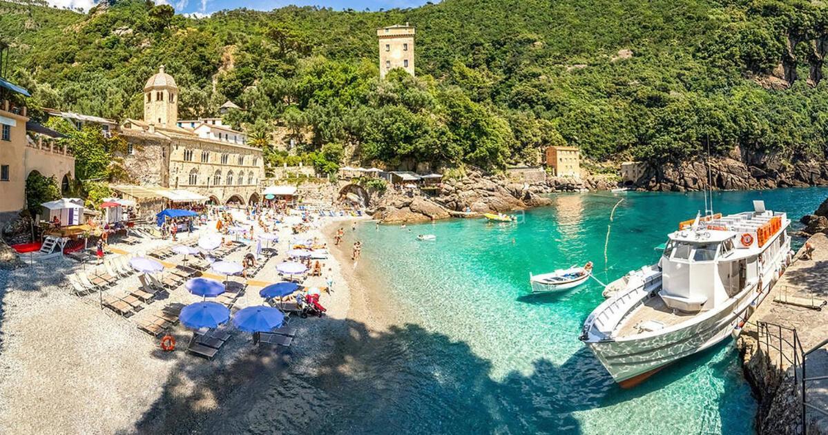 Portofino Appartamento Vista Mare Con Piscina Rapallo Buitenkant foto